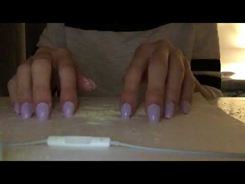 ASMR soap scratching and tapping