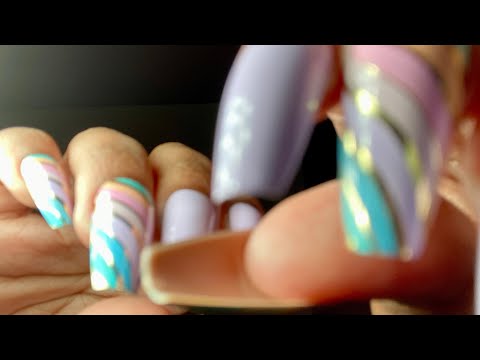 ASMR| Camera Tapping with Nails, Plucking and Hand Movements 💅🏾