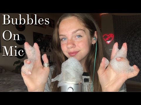 ASMR Bubbles on Microphone *INTENSE