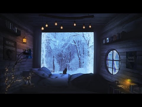 Alone in a Winter Cabin | ASMR Ambience