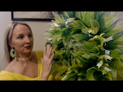 ASMR 🍋 Making A Lemon-Themed Wreath (Soft Spoken)