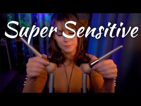 ASMR Super Sensitive Mic Brushing 💎 Gentle, No Talking, Rode Nt5
