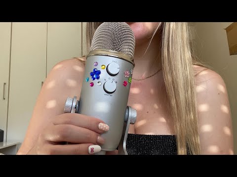 ASMR Mouth sounds ~ hand movements ✨