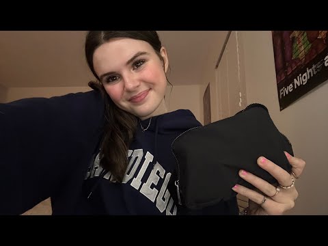asmr (updated) what’s in my bag??