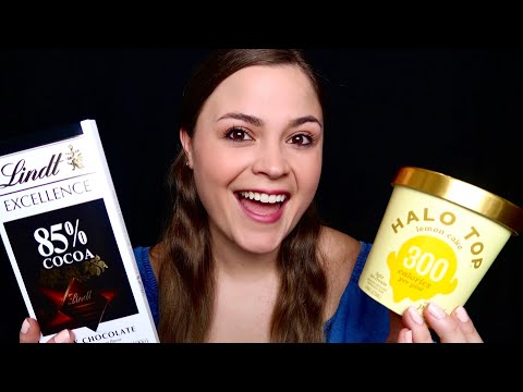 ASMR | My Go To Healthy Foods | Tapping & Tracing