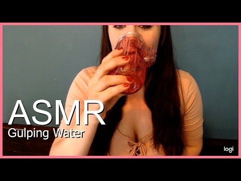 ASMR Gulping Water