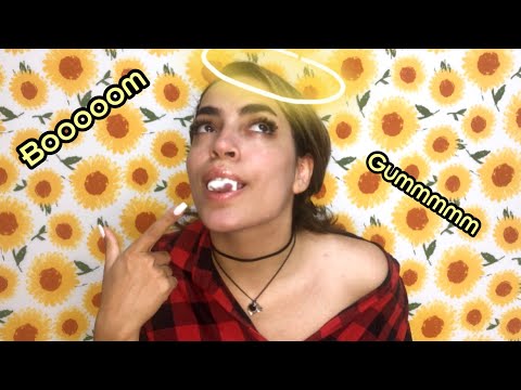 ASMR / Chewing gum is fun and crazy / ASMR