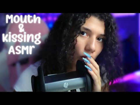 Mouth + Kissing Sounds w/ Ear Cupping ASMR | NO TALKING