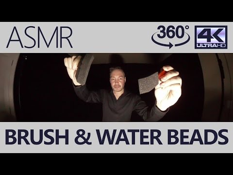 Brush & Water Beads (test) ~ A 360° ASMR VR Experience