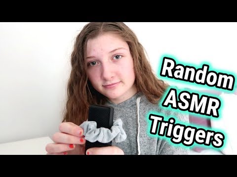 Random ASMR triggers! Welcome to my channel!