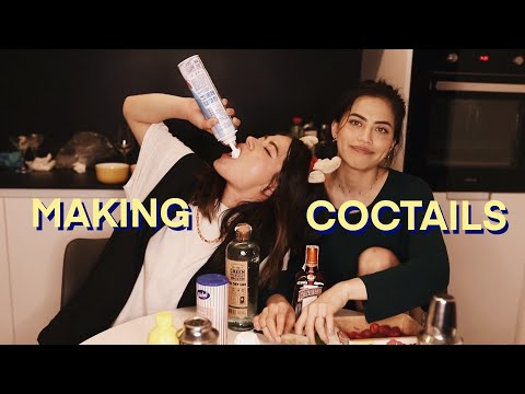 KITCHEN EPISODE | Making Cocktails with my Sister | Games | Our Red Flags