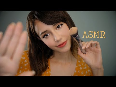 ASMR - Doing Your Makeup (whispering, brushing, personal attention) ~ (in 4k 60fps)