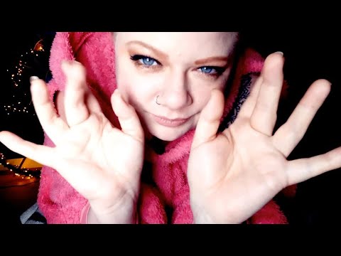 ASMR Mouth sounds | Trigger words | Breathing | Hand movements | Visual effects - Epilepsy warning