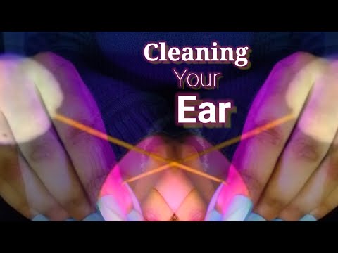 ASMR Randomly Cleaning Your Ear for Fast Sleep