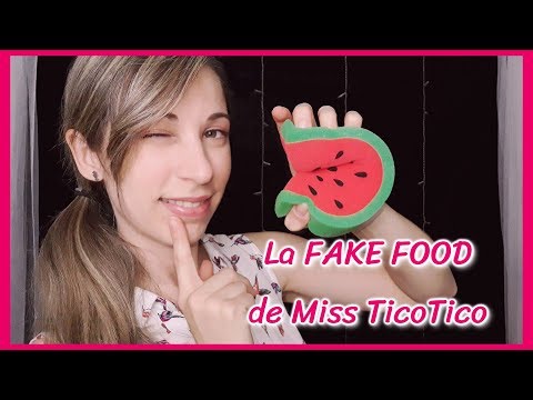 🍰 La FAKE FOOD de Miss Tico Tico | ¿ Cómo se hace? | SusurrosdelSurr ASMR