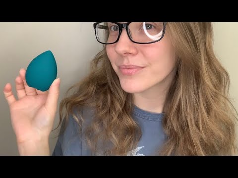 ASMR Unboxing + Reviewing Funzze Adult Toy - Beauty Blender Vibrator