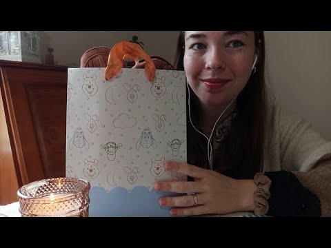 Christian ASMR | Unboxing Baby Items | Soft Spoken, Tapping, Mouth Sounds, Crinkles