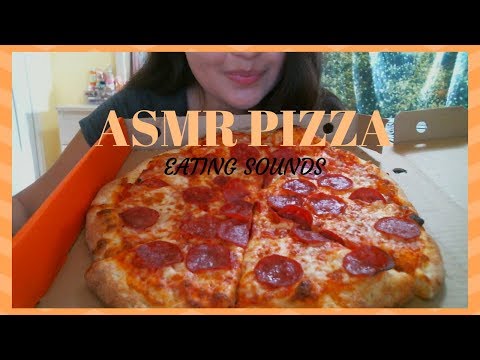 Eating Pepperoni Pizza | ASMR Eating | Eating Sounds