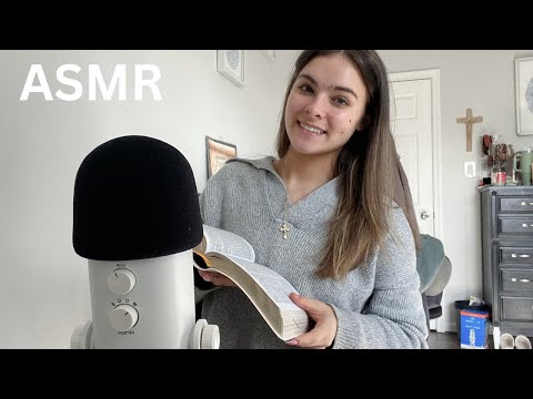 ASMR | Relaxing Bible reading (The Gospel of Luke) ✨✝️