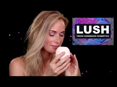Dutch ASMR Lush Bath Bomb Ontspanning ( gefluisterd & visueel hypnotiserend )