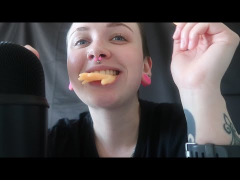 ASMR Chewing On TINY HANDS