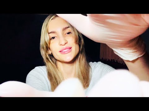 ASMR | RELAXING LATEX GLOVE LO-FI MASSAGE | PERSONAL ATTENTION TO MAKE YOU SLEEPY😴✨