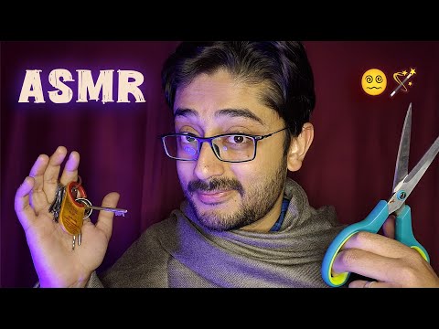 ASMR Mind Reader reading Weird Thoughts (Hindi Funny Roleplay) 📖🤪