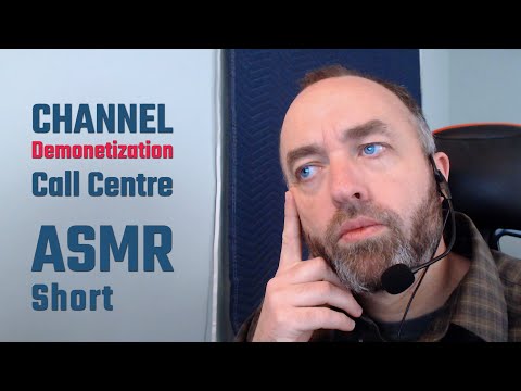 ASMR Short | Channel Demonetization Call Centre