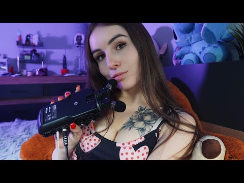 ASMR Tk, Sk, Chk Mouth Sounds & Coconut, Relax Trigger Words from Ear to Ear