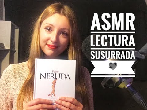 ASMR en español | LECTURA SUSURRADA DE POESIA | DEAR ASMR