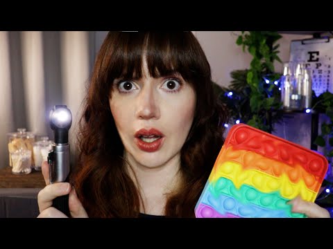 [ASMR] Cranial Nerve Exam but.... EVERYTHING is Wrong!