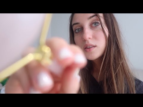 ASMR face tracing and touching ~ mapping, personal attention