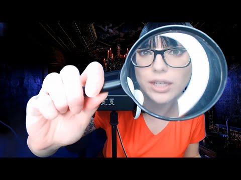 ASMR Vampire Velma Inspects You, Shaggy, For Clues | Personal Attention, Brushing, Tape, Packaging