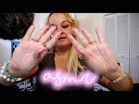 ASMR | Anxiety Releasing RELAXING Oily Hand Movements | Repetitive Hand Motions | Finger Flutters