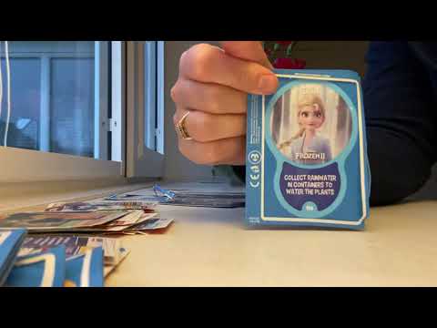 ASMR Disney Cards Unboxing Show And Tell Whispering Intoxicating Sounds Sleep Help Relaxation