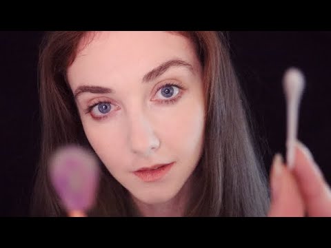 Your Tingly Face ASMR (face touching, soft whispering)
