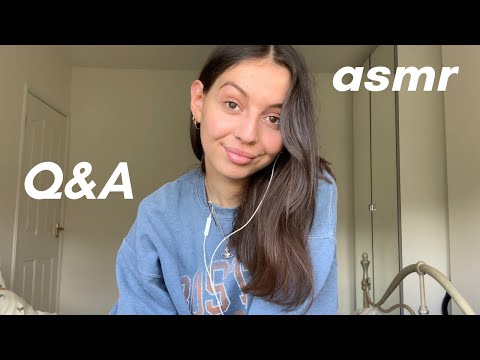 ASMR - Q&A whisper ramble (lofi)