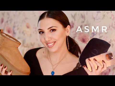 ASMR oh yesss, I love it  🧡 Whispered Favourites |  Gifts & Parisian Haul - Channel Update