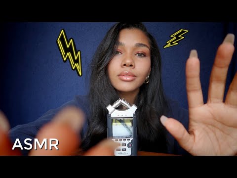 ASMR | FAST, AGGRESSIVE HAND MOVEMENTS AND MOUTH SOUNDS