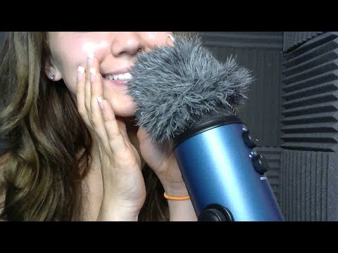 ASMR Up Close Mouth Sounds, Inaudible, Tapping & Secrets!! Shhh....