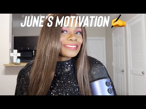 Accountability | June's Motivation 2024 ASMR Chewing Gum Brushing Mic Sounds