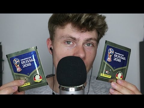 FIFA WORLD CUP ASMR! - Opening Panini Stickers