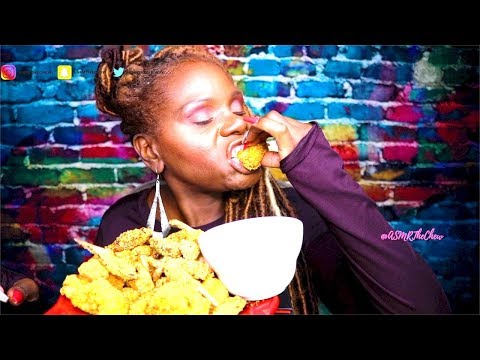 CHEWY CRUNCH Seafood ASMR EATING SOUNDS RAMBLE