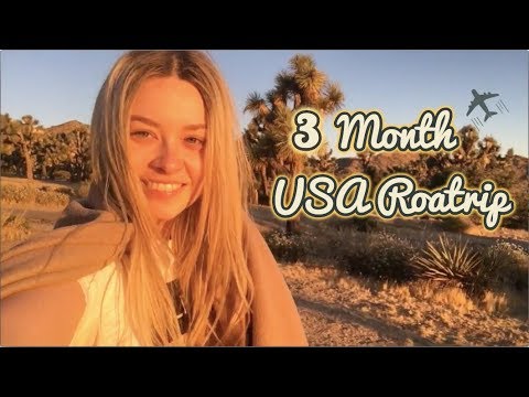 3 Month USA Road trip | Living In My Car