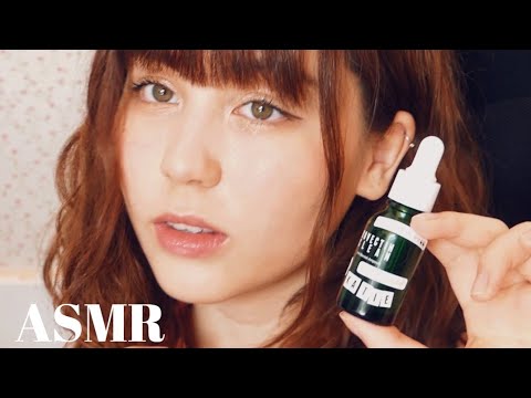 (字幕付/英語ASMR) 眠くなるすっぴんからスキンケア＆毎日メイク (韓国 プチプラコスメ) Relaxing Korean Skin Care Routine&Makeup tutorial!