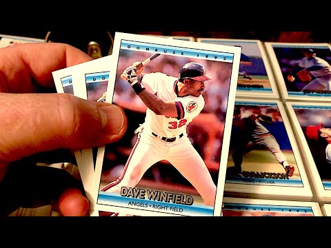 Worthless 1992 Donruss Baseball Cards Binder 1 - ASMR