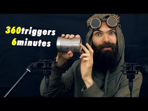 ASMR 360 TRIGGERS IN 6 MINUTES