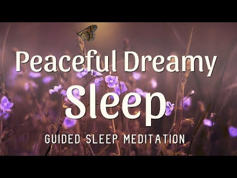 Guided Meditation for Deep Peaceful Sleep / Dreamy Visualization