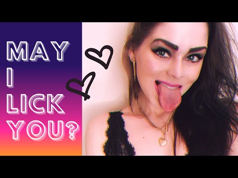 LICKING YOU AND ASKING PERMISSION | ASMR LENS LICKING AND MOUTH SOUNDS 👅
