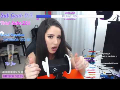 ASMR 3DIO ear massage, foam, lotion, tapping *LIVE*